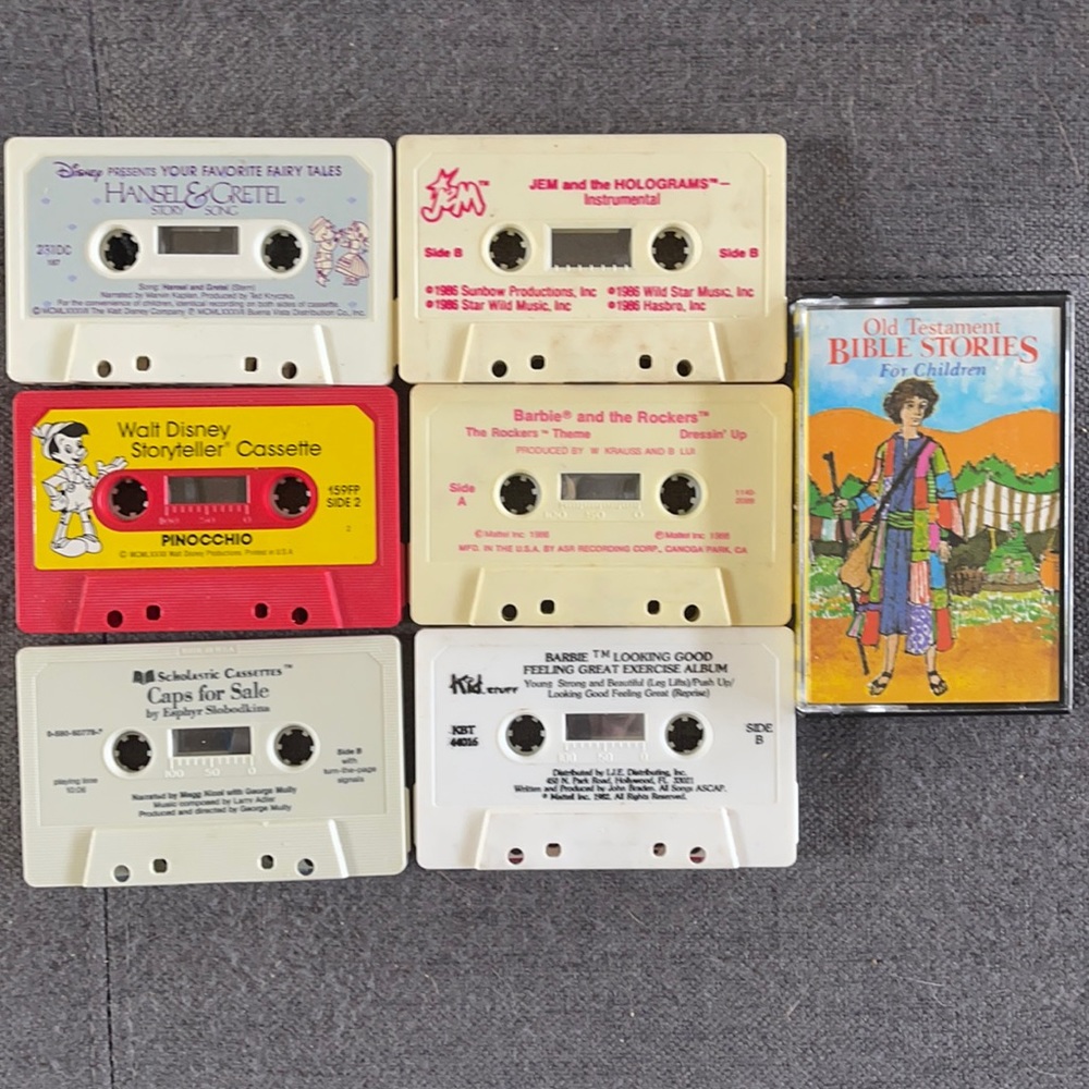 Vintage Children’s Cassette Tapes